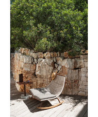 Outdoor rocking chair RODA Laze