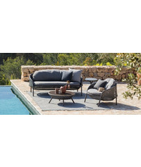 Outdoor armchair Dedon Ahnda