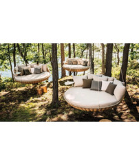 Outdoor sofa Dedon Swingrest