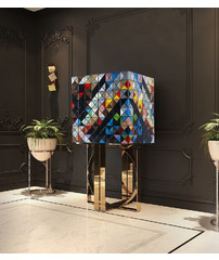 Boca Do Lobo Pixel Wine Cabinet